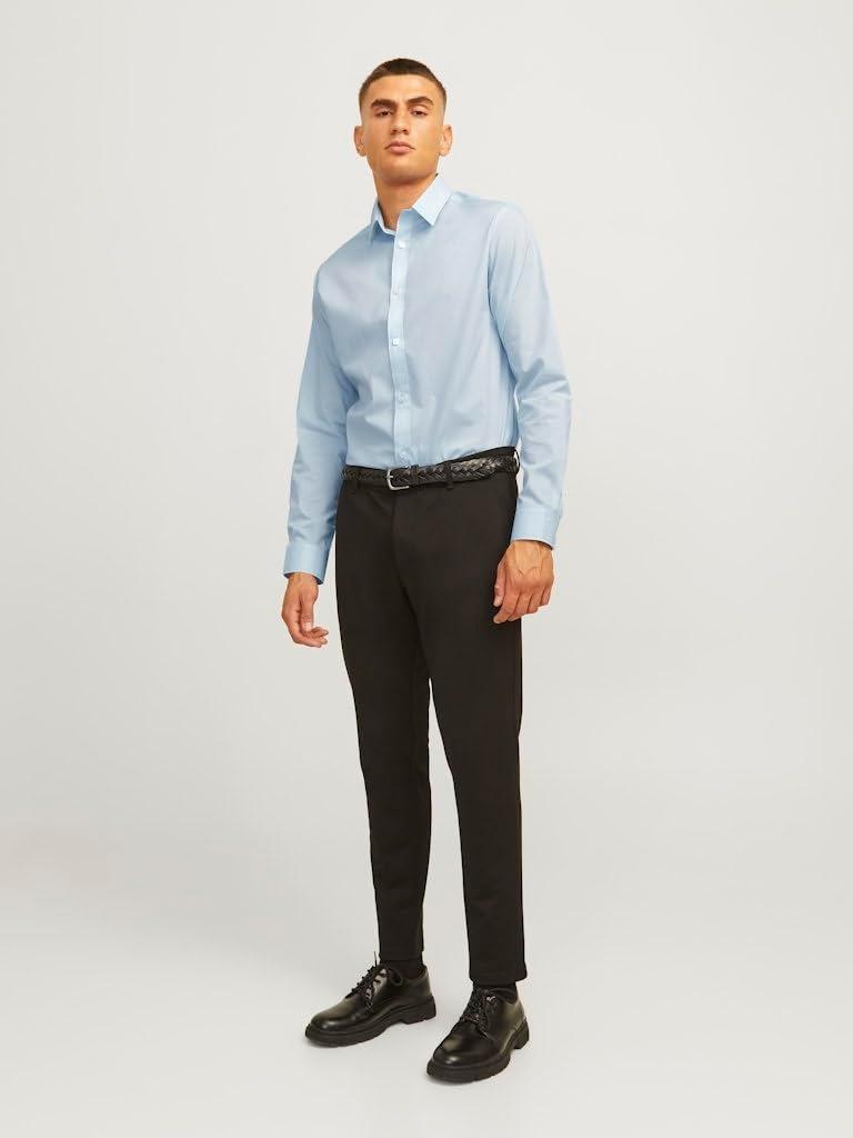 JJ REBEL JREBGAVIN SOLID SHIRT LS NOOS