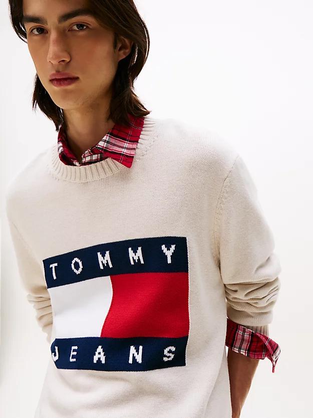TOMMY JEANS TJM REG MELANGE FLAG