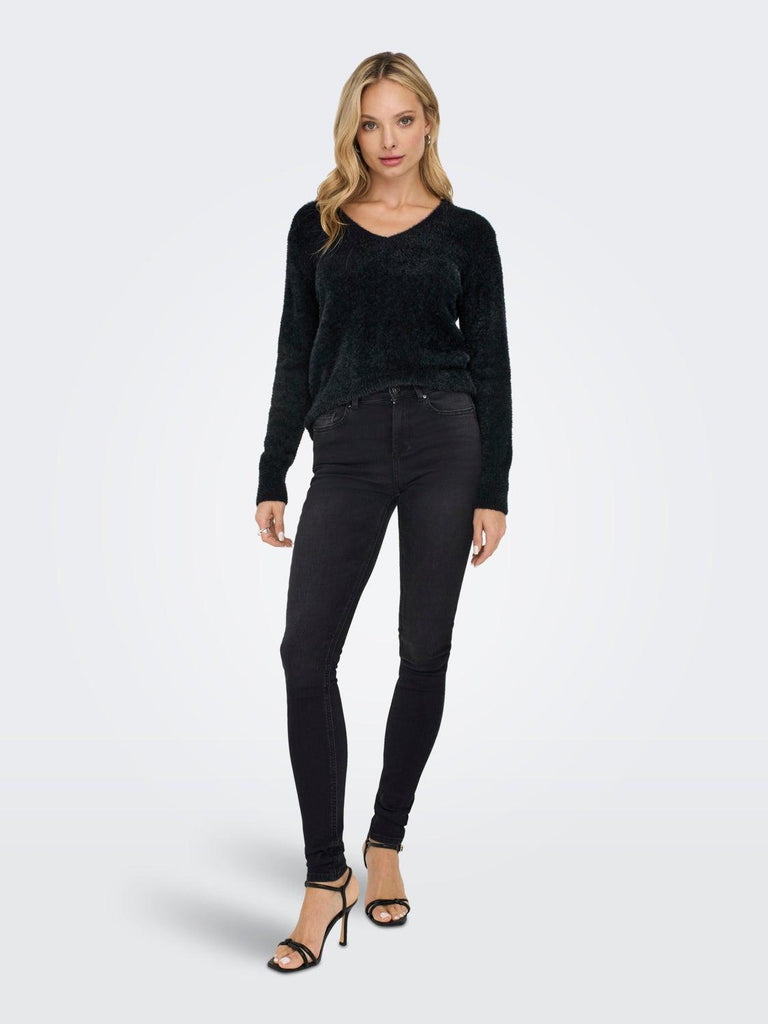 ONLY ONLELLA PIUMO LS V-NECK CC KNT