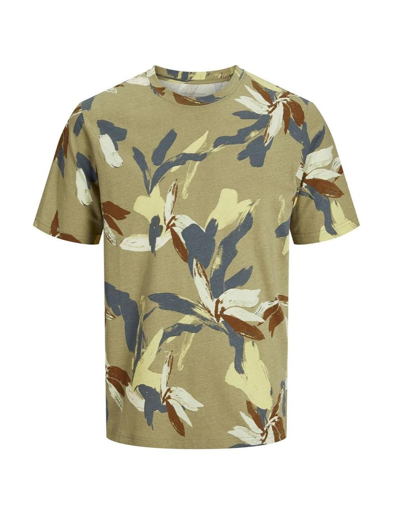 JACK AND JONES JORVARENNA AOP TEE SS CREW NECK