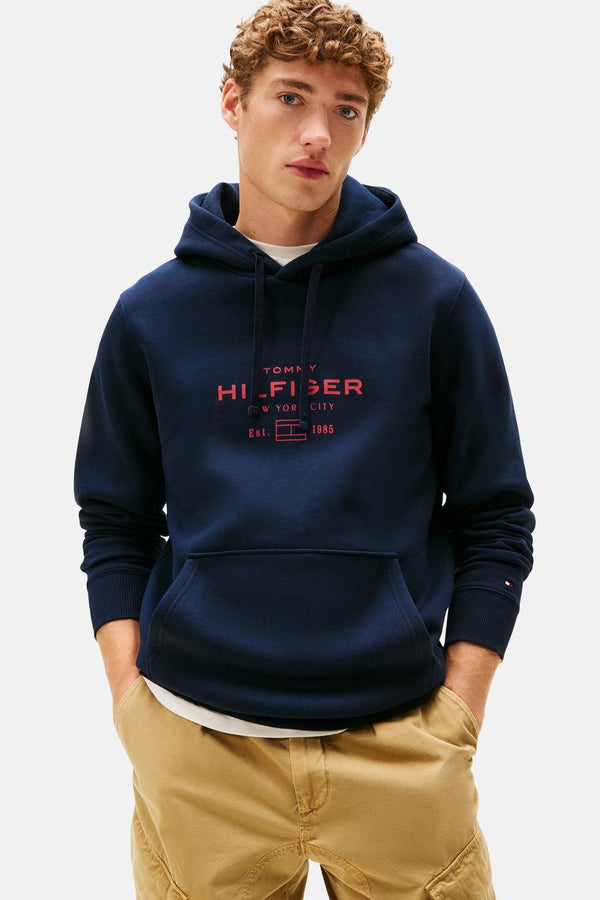 TOMMY HILFIGER OVAL GRAPHIC HOODIE