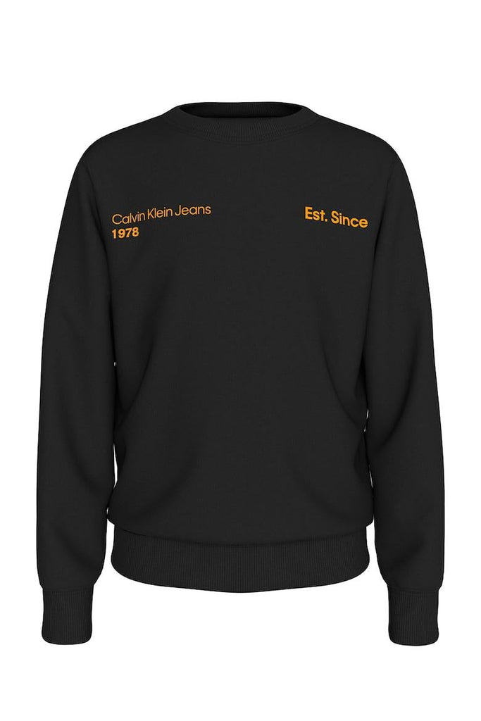 CALVIN KLEIN JEANS TERRY GRAPHIC CN