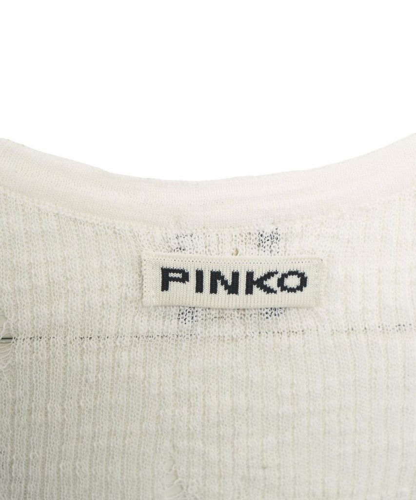 PINKO SERGIO  CANOTTA FIAMMATO CON R