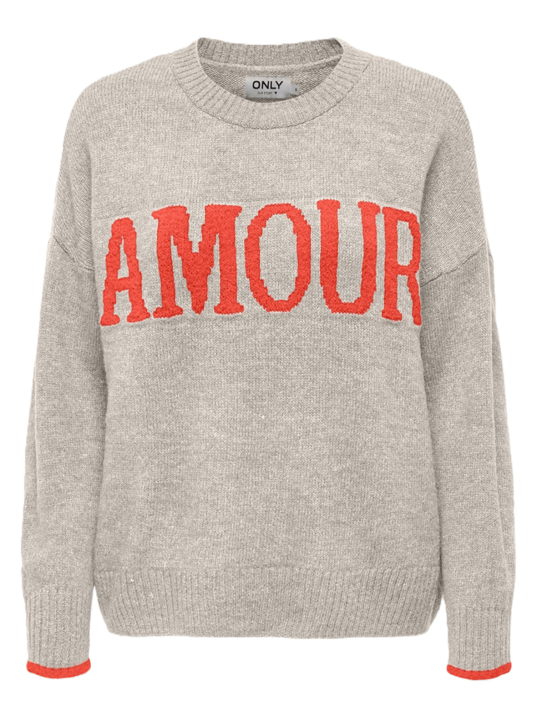 ONLY ONLAMOUR LS ONECK CS KNT