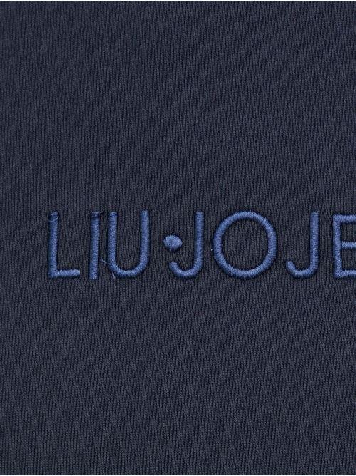 LIU JO FELPA CAPPUCCIO C/LOGO HOODIEJEANS