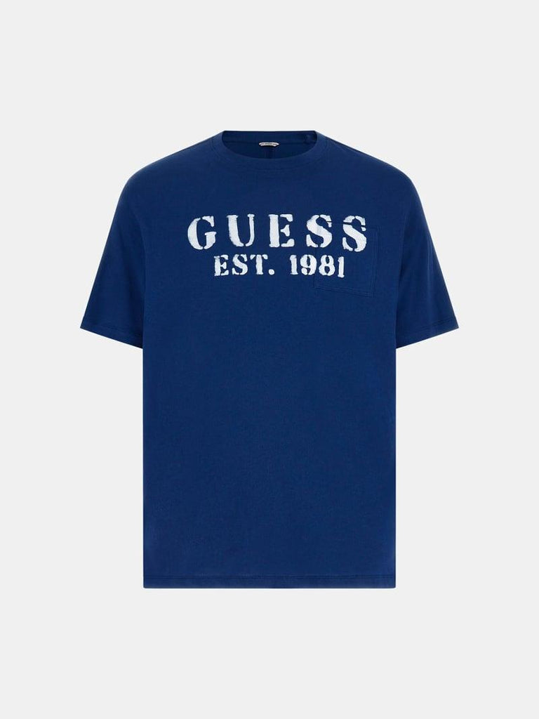 GUESS CN SL MARINA PRINT TEE