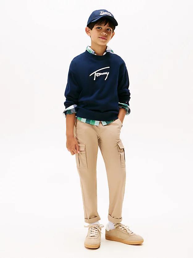 TOMMY HILFIGER VARSITY GRAPHIC SWEATER