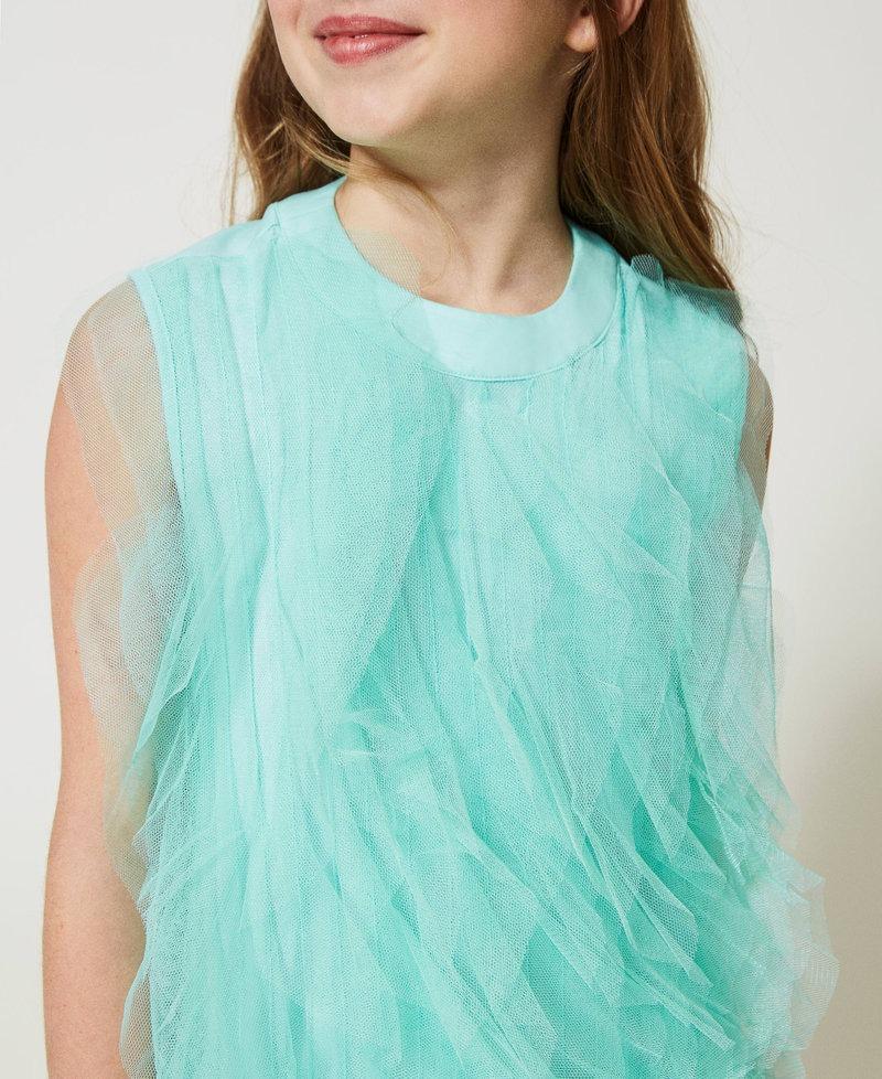 TWINSET ABITO S/M IN TULLE