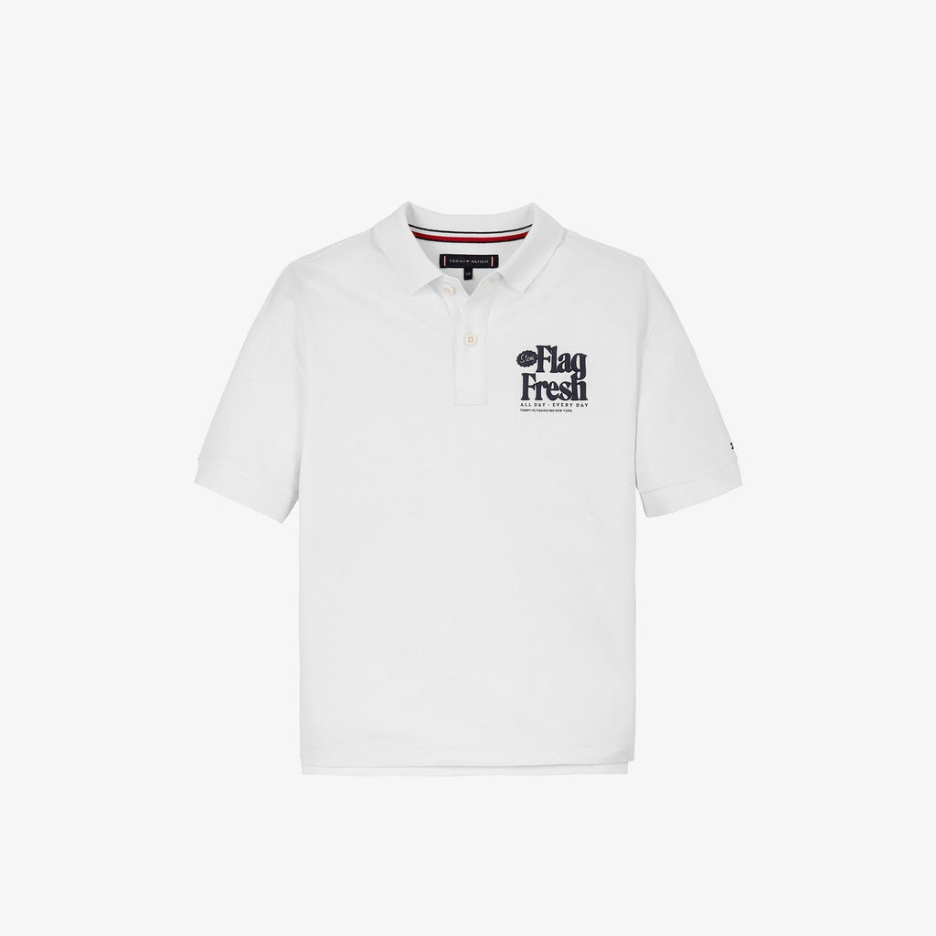 TOMMY HILFIGER FLAG FUN REG POLO SS
