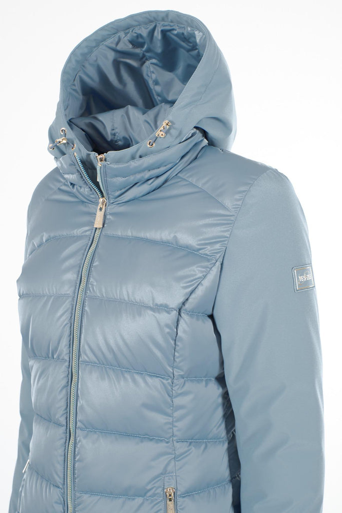 YES ZEE CAPPOTTO DONNA TRAPUNTATO,FINTO GILET STACCABIL