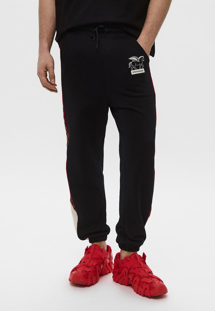 SPRAYGROUND TRIPLE PANTS BROWN