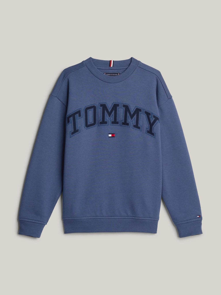 TOMMY HILFIGER VARSITY EMBROIDERY SWEATSHIRT