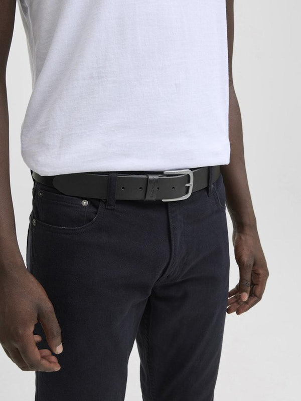JACK AND JONES JACPIMP LEATHER BELT
