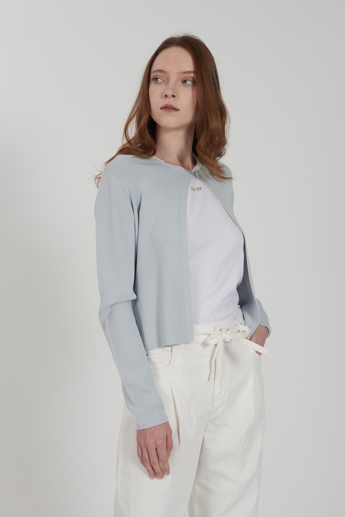 YES ZEE MAGLIA DONNA GIACCHINA, CHIUSA DA GANCINO