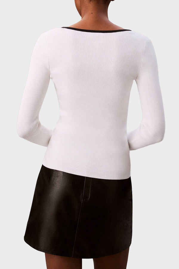 CALVIN KLEIN JEANS LS Color Blocked Cot