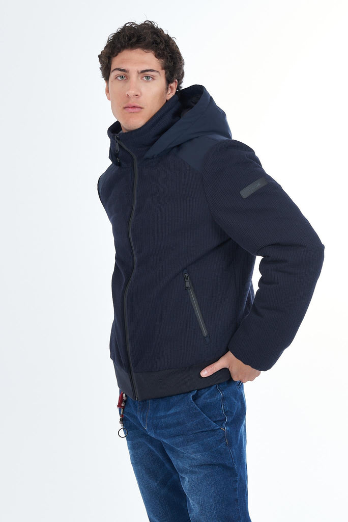 YES ZEE GIUBBINO UOMO IN MAGLIA CON INSERTI SOFTSHELL