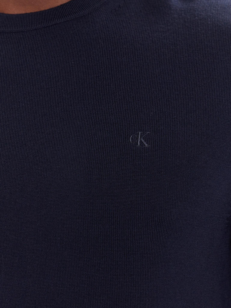 CALVIN KLEIN LS 100% MERINO CREW