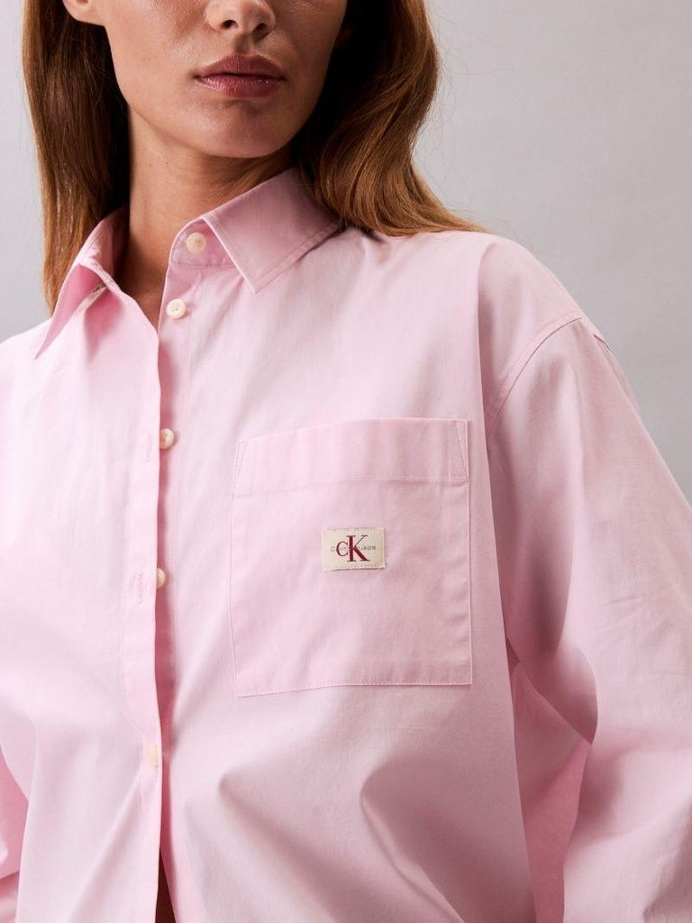 CALVIN KLEIN JEANS POPLIN RELAXED SHIRT