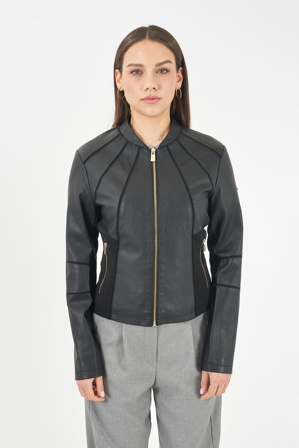 YES ZEE GUBBINO DONNA TIPO MOTOCICLISTA, TESS.SPALMATO