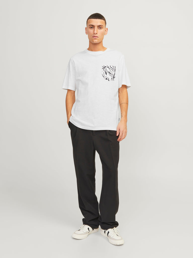 JACK AND JONES JORLAFAYETTE POCKET TEE SS CREW NECK