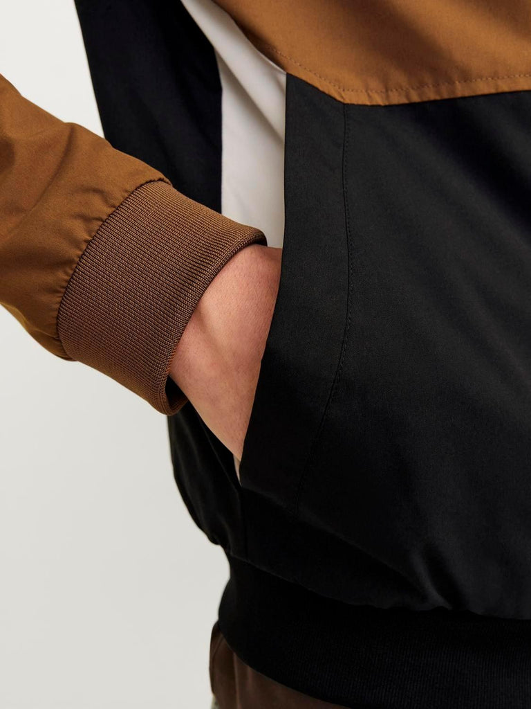 JACK AND JONES JJERUSH HOOD BOMBER NOOS