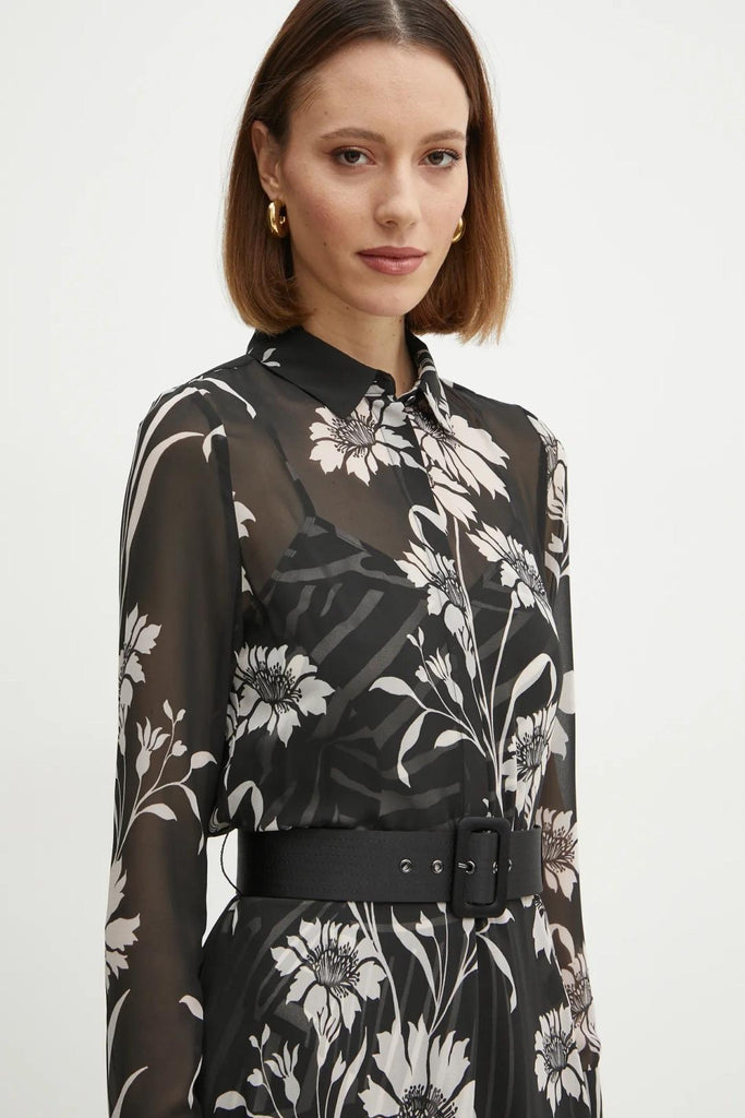 GUESS MARCIANO NOUVEAU FLORAL DRESS