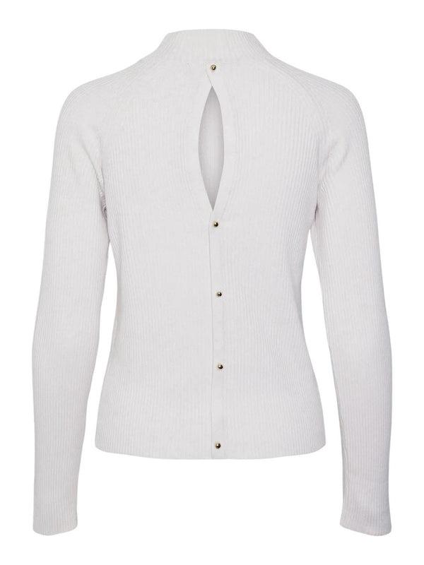 VERO MODA VMAVERY LS HIGHNECK CUTOUT PULLOVER GA