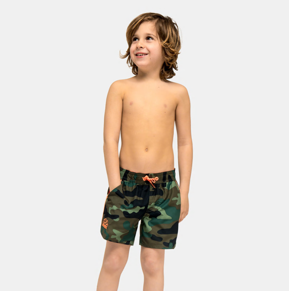 SUNDEK CAMOU SWIM TRUNKS