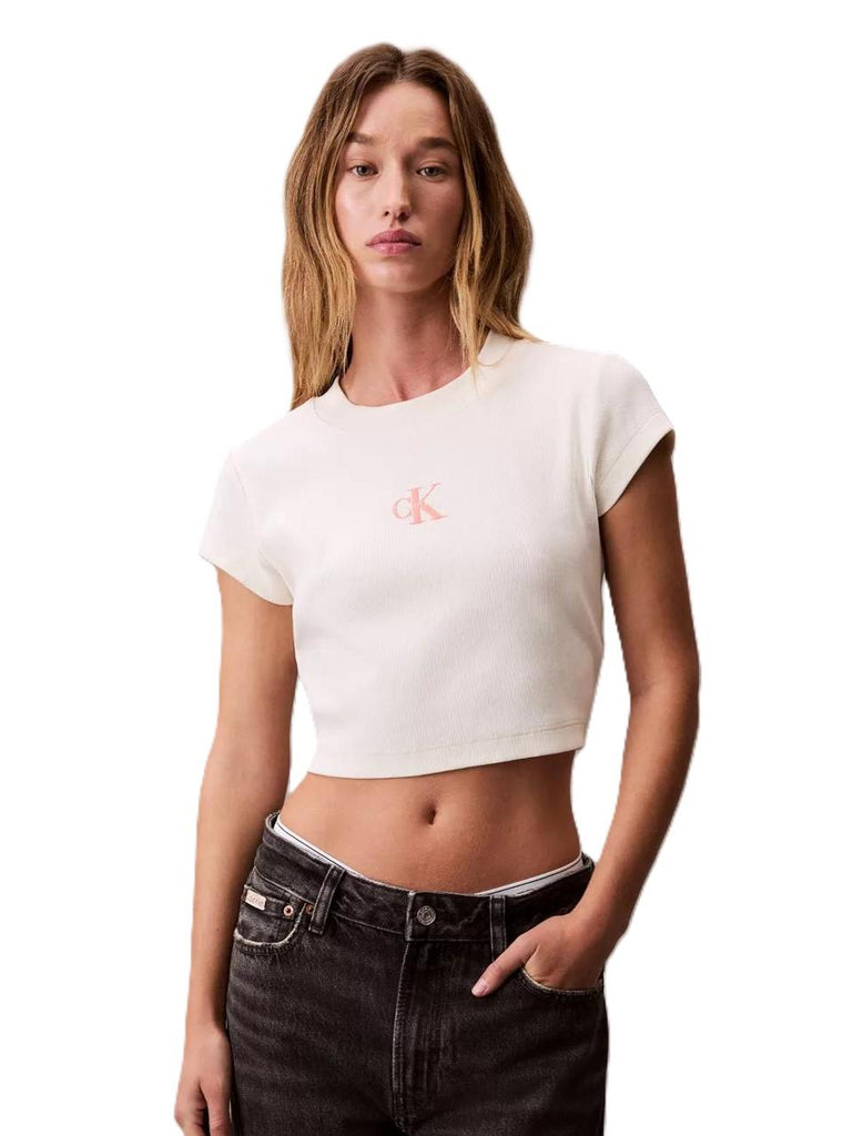 CALVIN KLEIN JEANS A- MONOGRAM BABY TEE