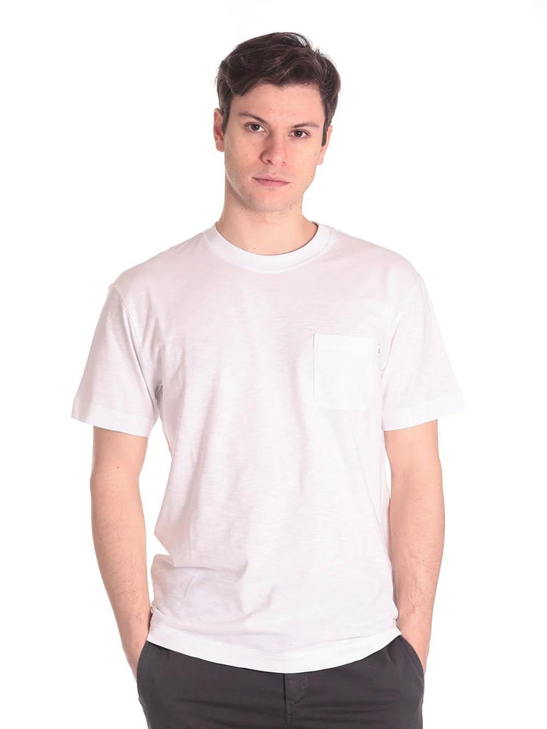 LIU JO T SHIRT GIRO MC C/TASCHINO FLAMEPOCKET