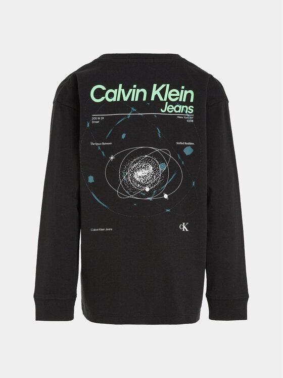 CALVIN KLEIN JEANS GLOW IN THE DARK LS TSHIRT