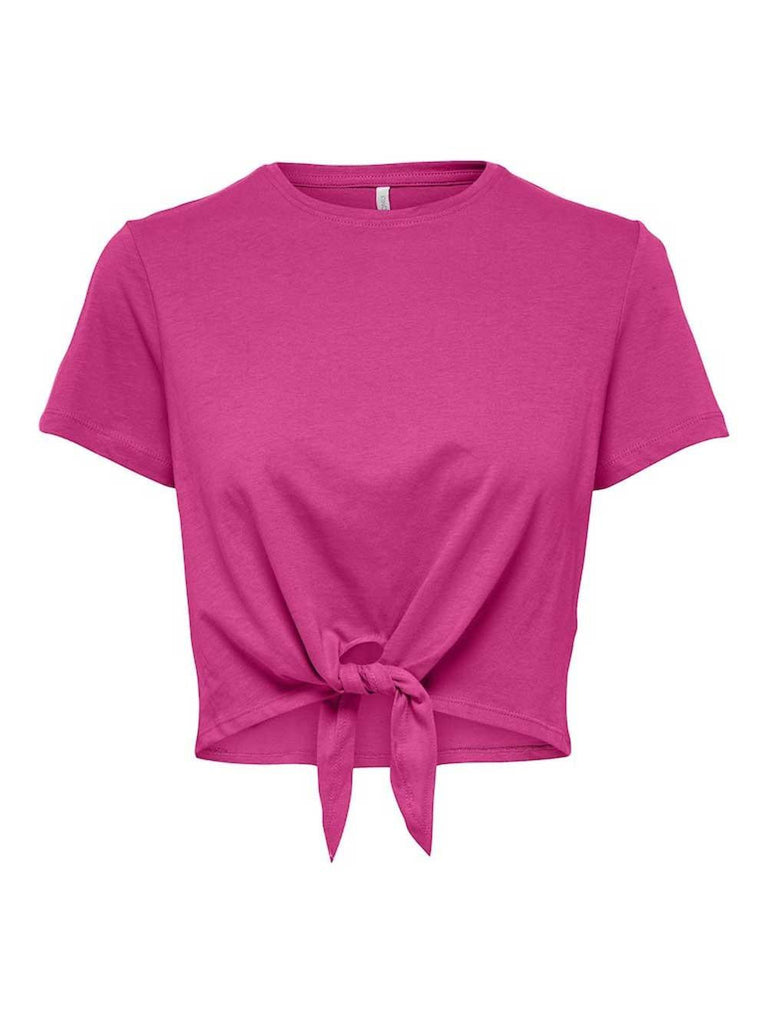 ONLY ONLMAY LIFE S/S SHORT KNOT TOP BOX JRS