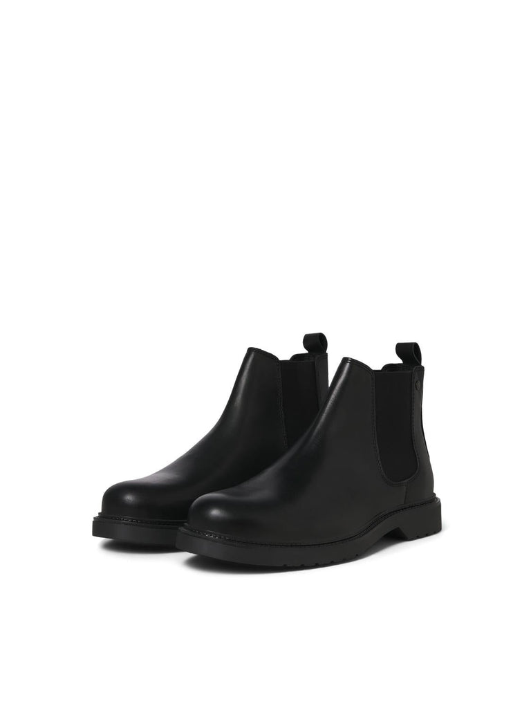 JACK AND JONES JFWVAUXHALL LEATHER CHELSEA BOOT SN