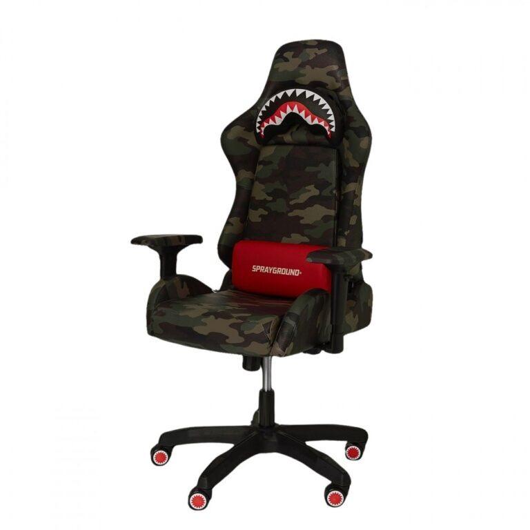SPRAYGROUND CAMO SHARK GAMING CHAIR
