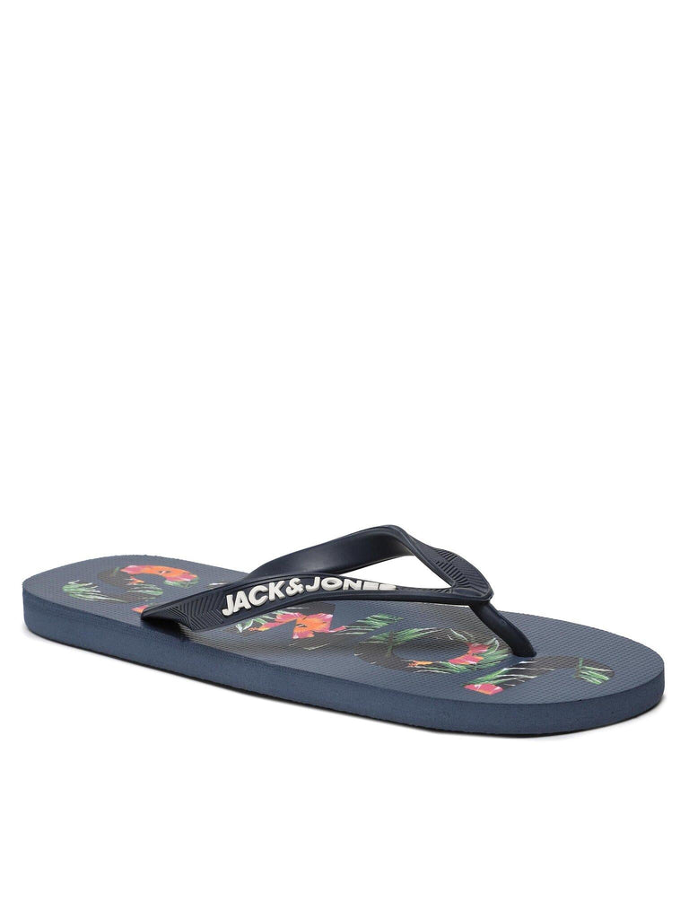 JACK AND JONES JFWLOGO PALM PRINT FLIP FLOP
