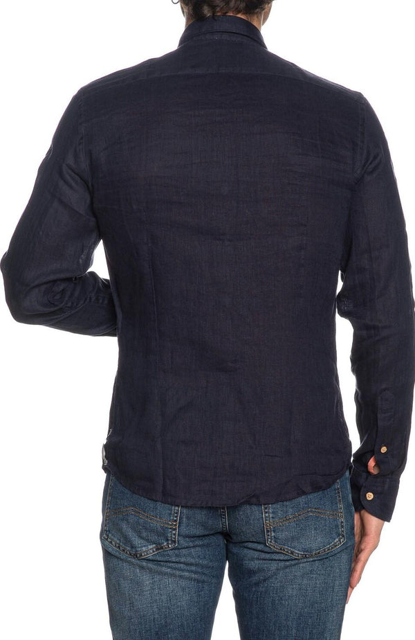 YES ZEE CAMICIA UOMO COLLO PICCOLO ALLA FRANCESE, M/L