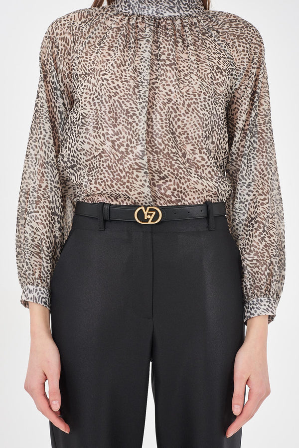 YES ZEE CINTURA DONNA CON FIBBIA LOGO