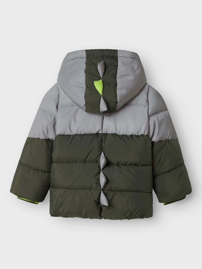NAME.IT NMMMORTEN PUFFER JACKET DINO DETAIL1