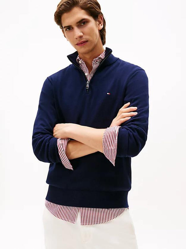TOMMY HILFIGER PIMA ORG CTN CASHMER
