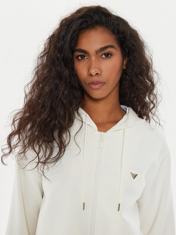 GUESS OLYMPE FULL ZIP HOODIE SWEATSH