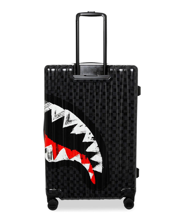 SPRAYGROUND SCRIBBLE SHARK FULL-SIZE LUGGAGE