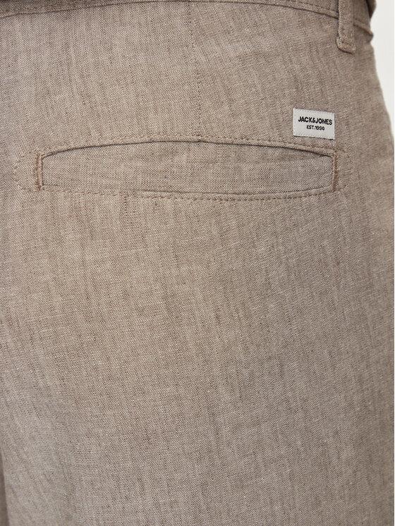 JACK AND JONES JPSTBILL JJDAVE LINEN BLEND TAP. CROP