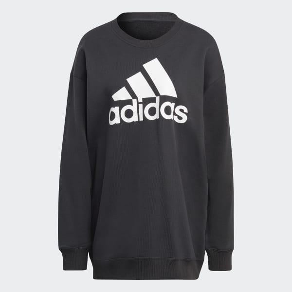 ADIDAS W BL FT O SWT BLACK/WHITE
