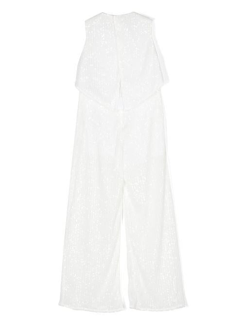 ELISABETTA FRANCHI La Mia Bambina TOP+PANTALONE FULL PAILLETTES+