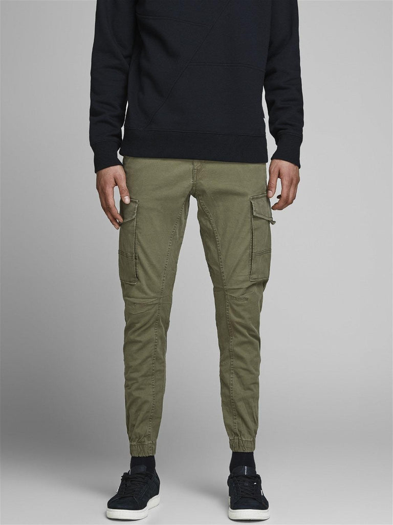 JACK AND JONES JPSTPAUL FLAKE CARGO OLIVE NIGHT NOOS