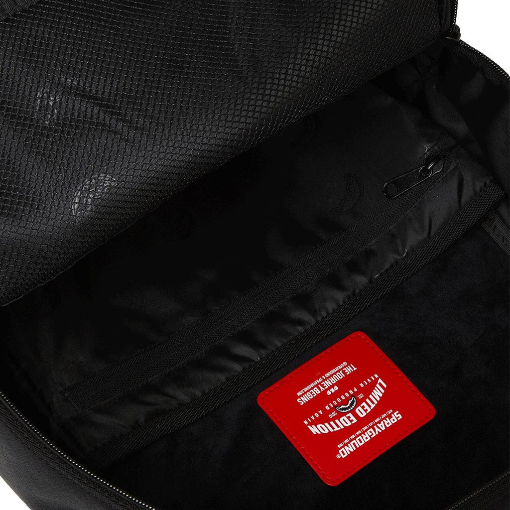 SPRAYGROUND FLY KNIT MOUTH DLX- SATIN BACKPACK