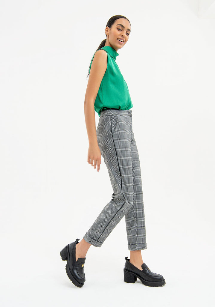 FRACOMINA CHINOS BLACKCREAM