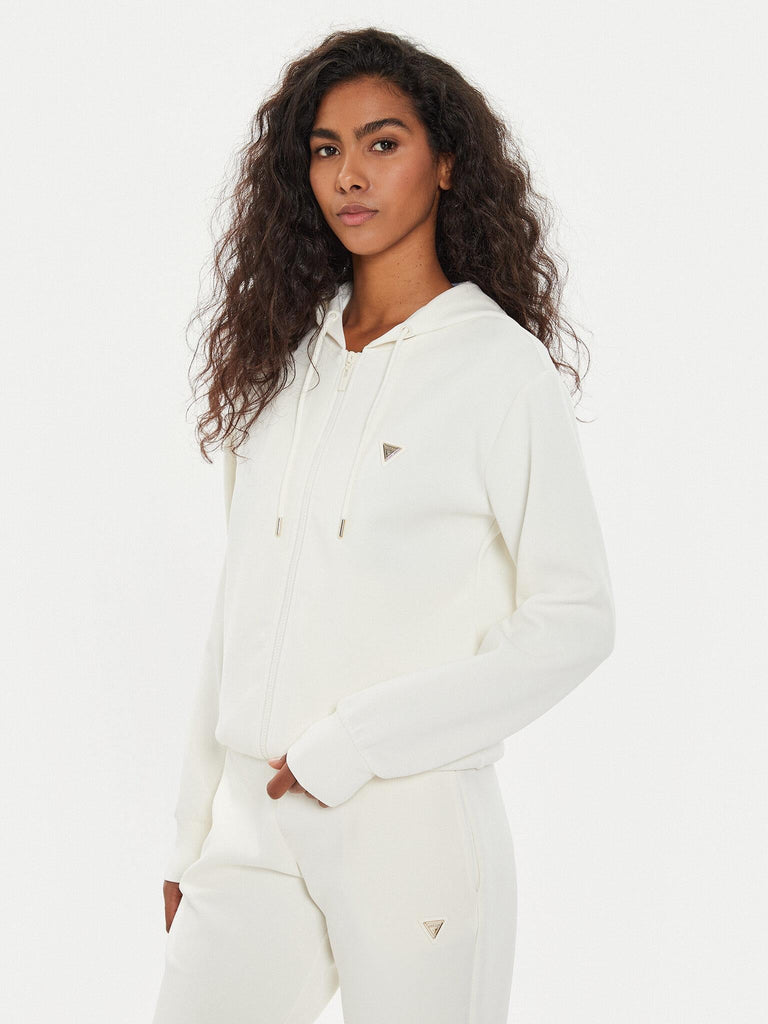 GUESS OLYMPE FULL ZIP HOODIE SWEATSH