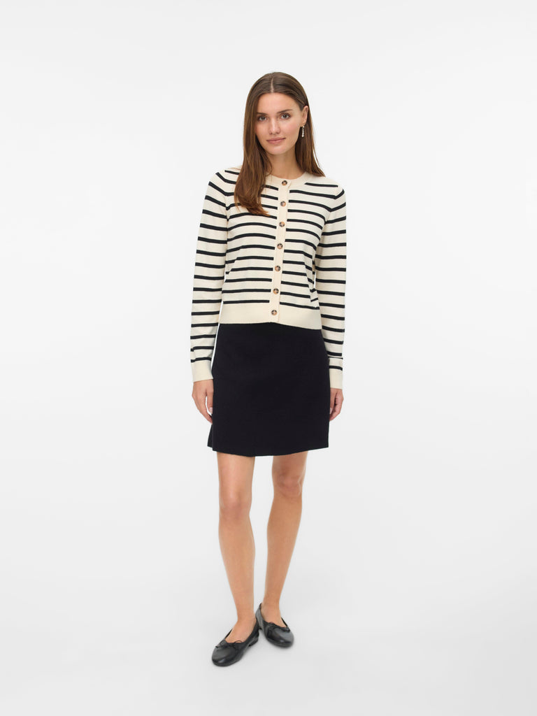 VERO MODA VMSABA PLAIN LS O-NECK CARDIGAN NOOS