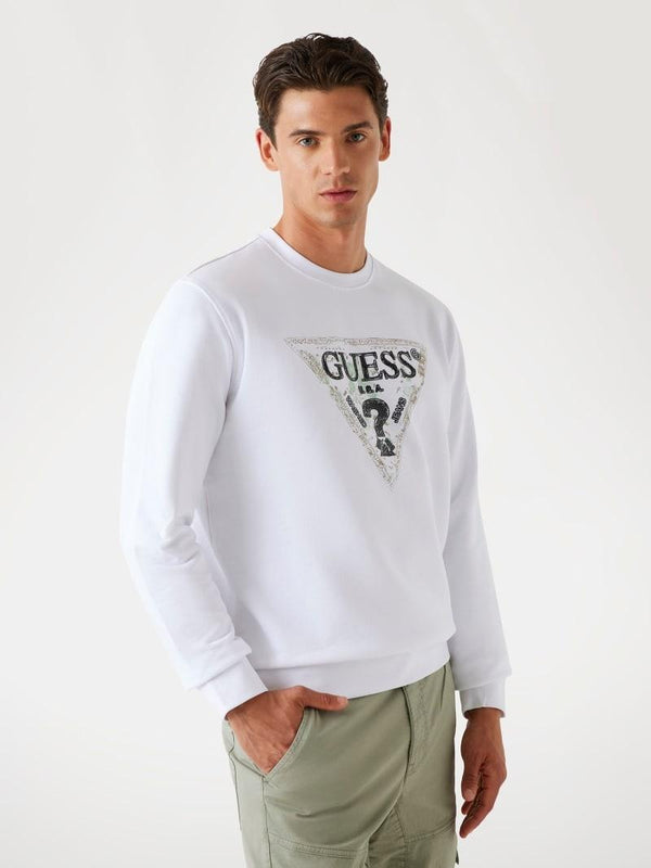 GUESS GUESS TRIANGLE CN SWEATSHIRT